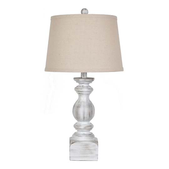 Resin Spindle Jens Table Lamp by World Market