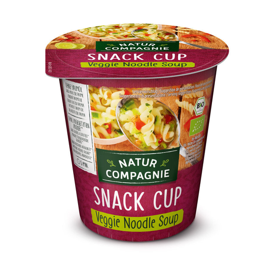 Nature Compagnie Snack Cup Veggie Noodle Soup, 50g