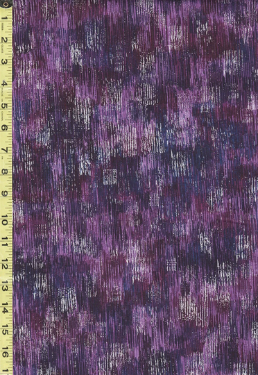 Blender-Coordinate - Fusions Brushwork Purple & Silver Metallic 06 By The Half Yard