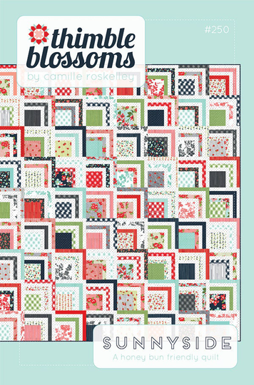 Sunnyside Log Cabin Quilt Pattern By Thimble Blossoms
