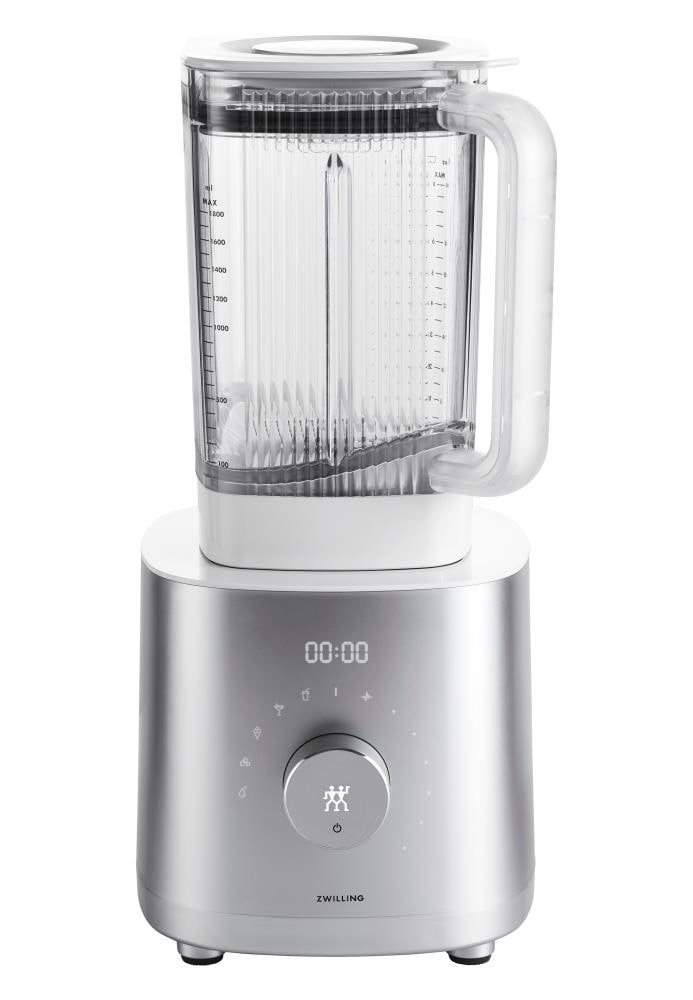 Zwilling Enfinigy Power Blender 60.8-oz Stainless Steel 1400-Watt Pulse Control Blender in Gray | 53100-000