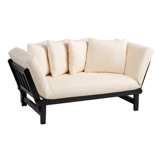 Espresso Wood Studio Day Sofa by World Market