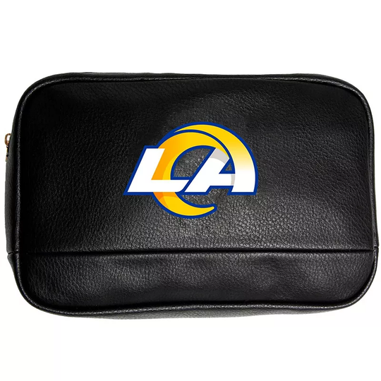 Cuce Los Angeles Rams Cosmetic Bag, Black