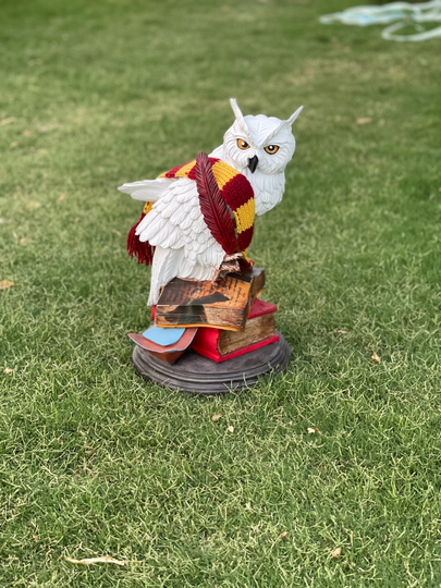 White Owl, Sculpture Figurine, Home Decoration, Statue Owl, Collectables Design, Magic Decor, Gothic Owl, Owl Statue, Witchcraft, Wisdom