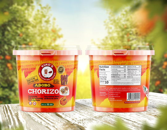 Chorizo Adobo Marinade Chili Paste Cooking Sauce 16Oz Delicious Authentic Mexican Flavors