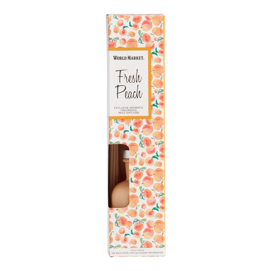 Pier Place Fresh Peach Reed Diffuser by World Market