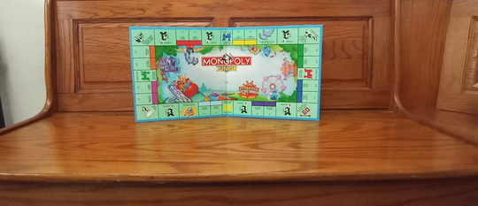 Vintage 1996 Monopoly Jr. Replacement Board