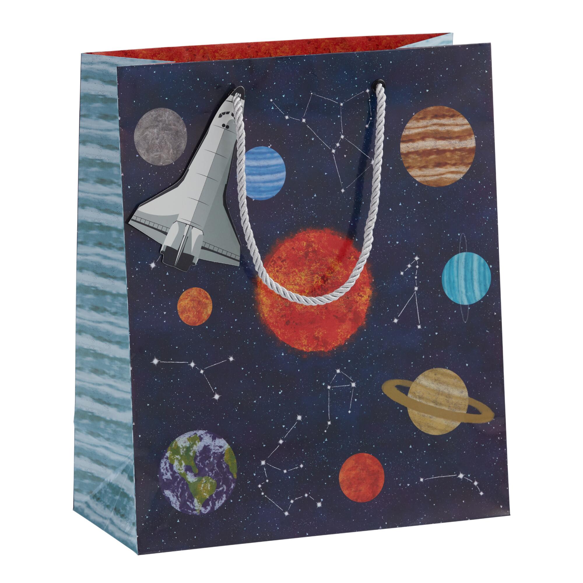 Large Space Out Gift Bag by World Market