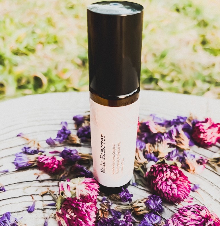 Mole Remover Essential Oil Roll-On Blend 10Ml, Removal, Oils, Bath & Body, Self Care, Gift, Gifts, Therapeutic