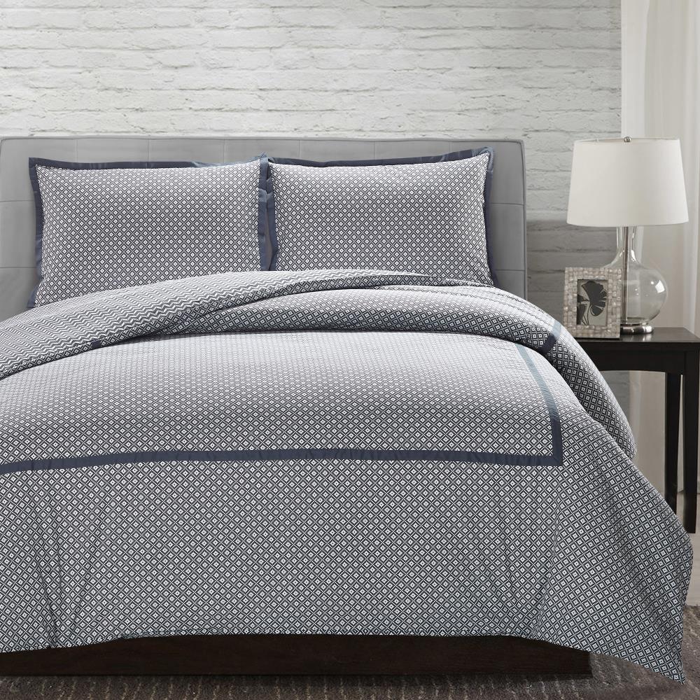 Amrapur Overseas Cotton duvet set Multi Multi Reversible Queen Duvet (Blend with Polyester Fill) | 3DVTCTNG-ADW-QN