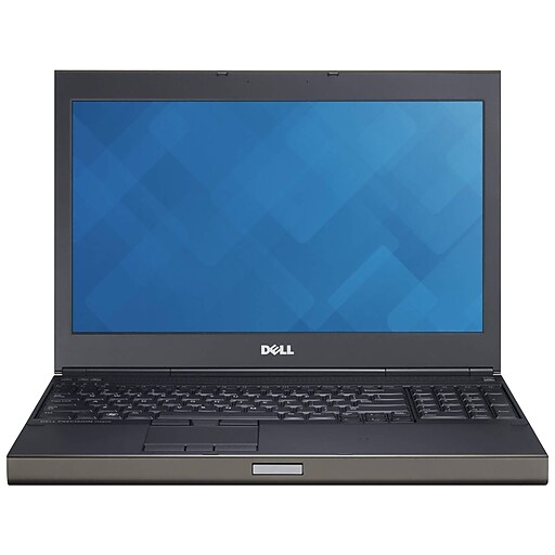 Dell Precision M4800 15.6" Refurbished Laptop, Intel i7, 16GB Memory, 500GB HDD, Windows 10 Pro (M4800.i7.16.500.Pro)