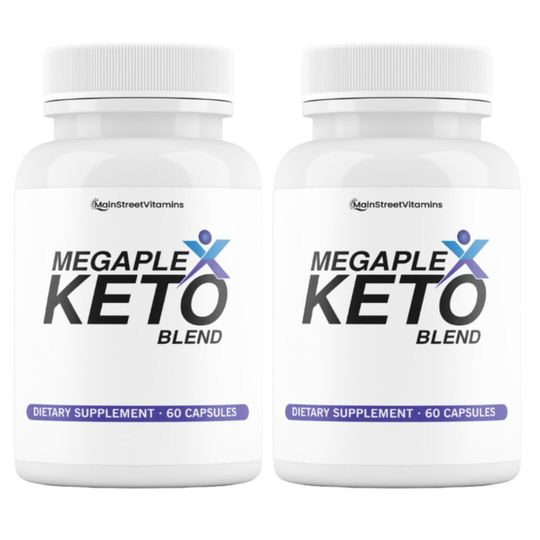 Megaplex Keto Blend - 2 Bottles, 120 Capsules