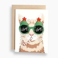 XMAS Merry Merry Cat w/ Glasses AMY HEITMAN Author