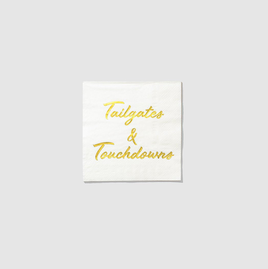 Draper James X Coterie Tailgates & Touchdowns Cocktail Napkins | 25 Per Pack