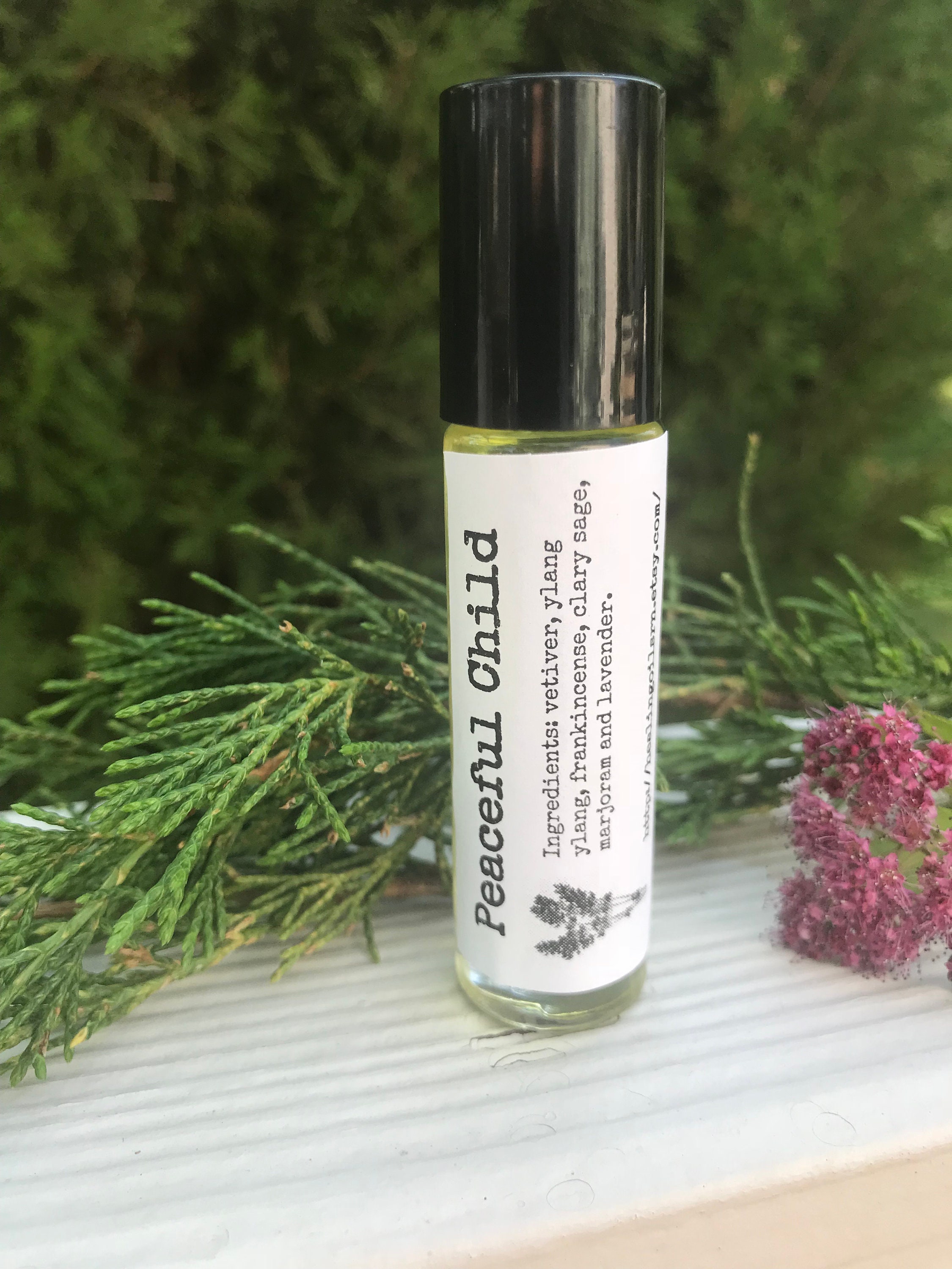 Calm Kid Essential Oil Therapeutic Blend 10Ml Rollerbottle Organic
