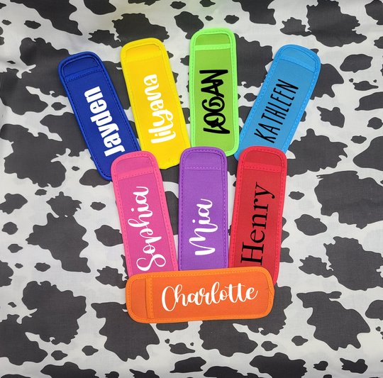 Custom Summer Must Have Popsicle Sleeve Freeze Pop Holder Gogurt Yogurt Gifts For Kids Classroom Children