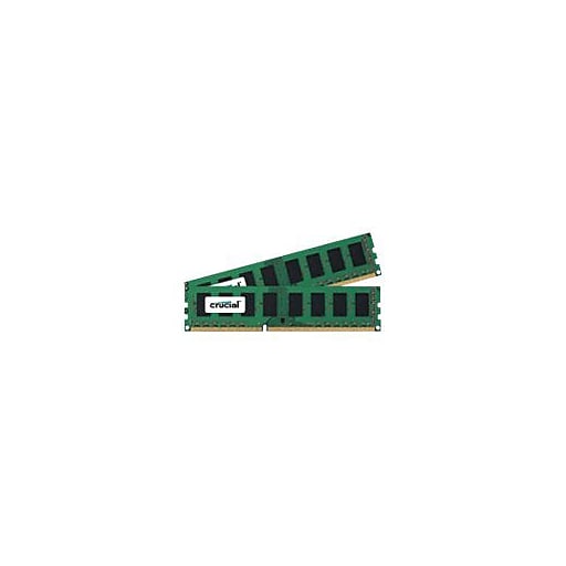 Micron Crucial CT2K51264BD160B 8GB DDR3L SDRAM UDIMM 240-pin DDR3L-1600/PC3-12800 RAM Module