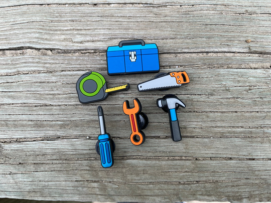 Tools 6Pc Shoe Charm Set