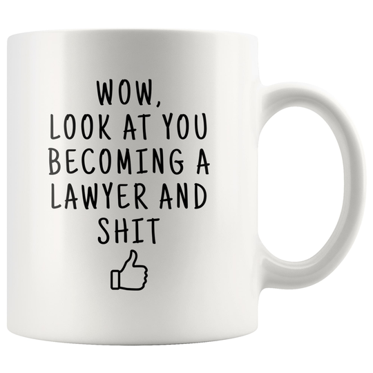 Gift For New Lawyer, Lawyer Gift, Law School Student, Funny Gag Graduation, Graduate Grad Mug Gift