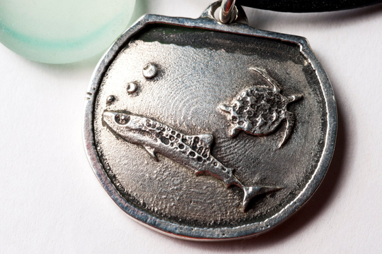Shark Week Necklace Sterling Silver Toyquarium Kickstarter Project