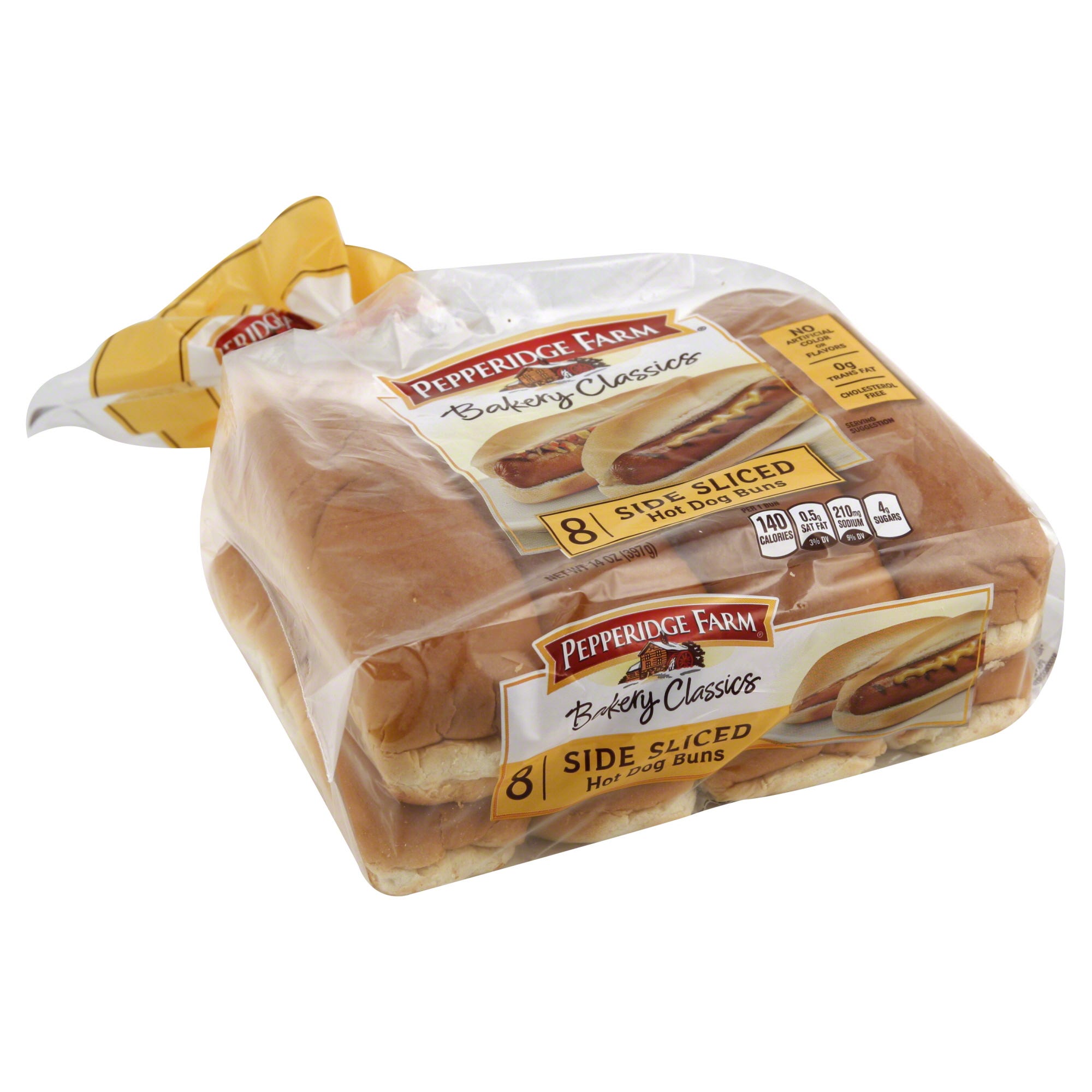 Pepperidge Farm Hot Dog Buns, Side Sliced 8 buns 14 oz (397 g)