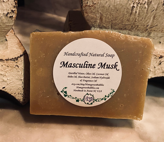 Masculine Musk Cold Process Soap