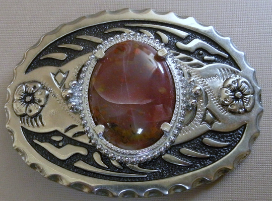 1970S Agate Belt Buckle Never Worn
