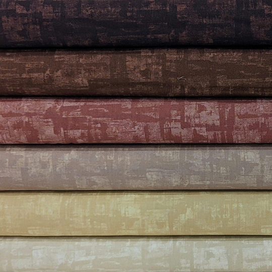 Natural Earth Blender Bundle Fabric Set Shades Of Neutral Spectrum - 100% Quality Cotton 6 Fabrics Total You Choose The Cut