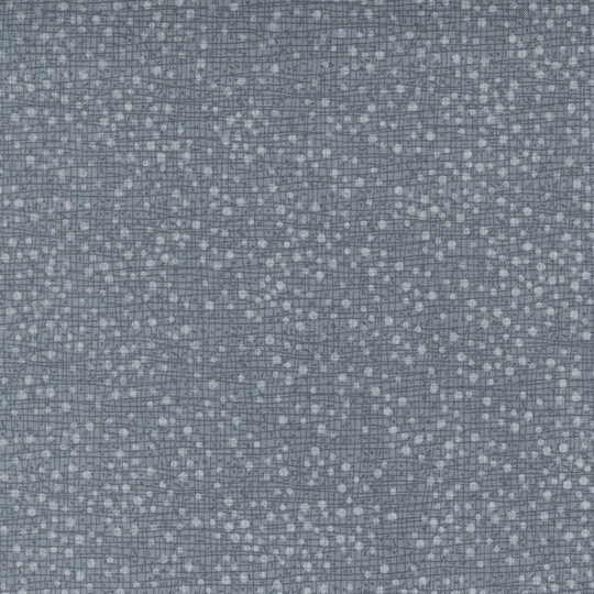Dots Blender Cotton Fabric By The Yard - Tulip Tango Dotty Thatched Gravel Robin Pickens For Moda 48715-200