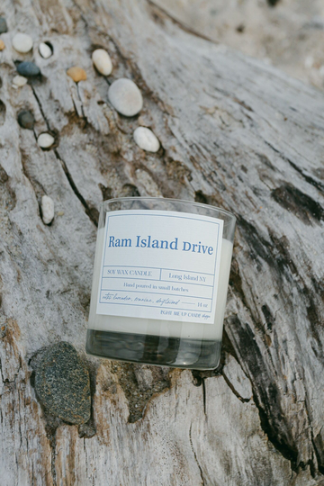 Ram Island Drive - Soy Wax, Drift Wood, Wood Wick Candle