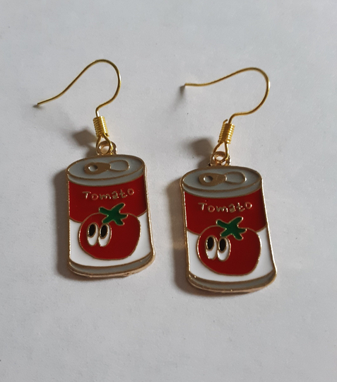 Tomato Soup Earrings