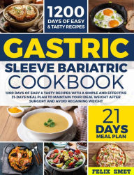 Gastric Sleeve Bariatric Cookbook Felix Smet Author