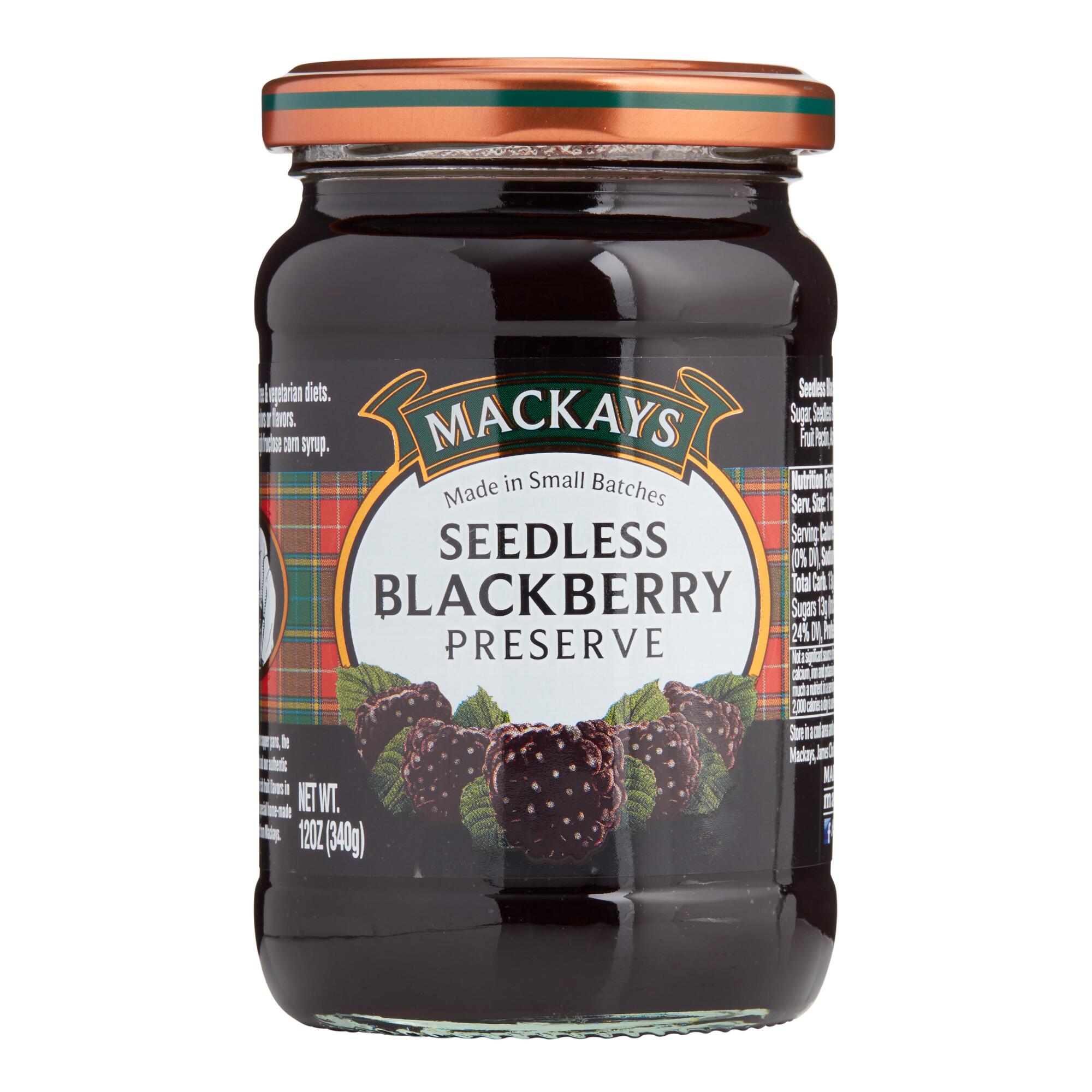 Mackays Seedless Blackberry Preserve Set Of 6 by World Market