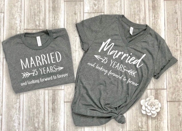 Anniversary Shirts - Gift For Couples Party Customized Tees
