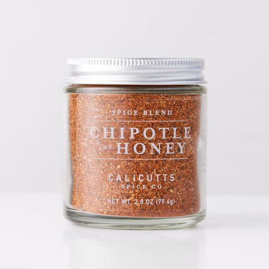 Chipotle & Honey - Handcrafted Spice Blend 2.8 Ounces in Glass Jar, Preservative & Gluten-Free