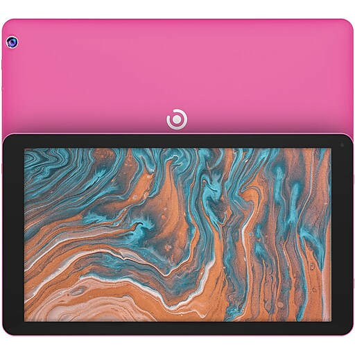 DP Core Innovations 10.1" Tablet, 1GB RAM, 16GB, Android 10 Go Edition, Pink (CTB1016GPN)