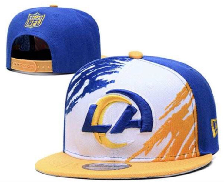 Los Angeles Rams Nfl Football Embroidered Hat Snapback Adjustable Cap