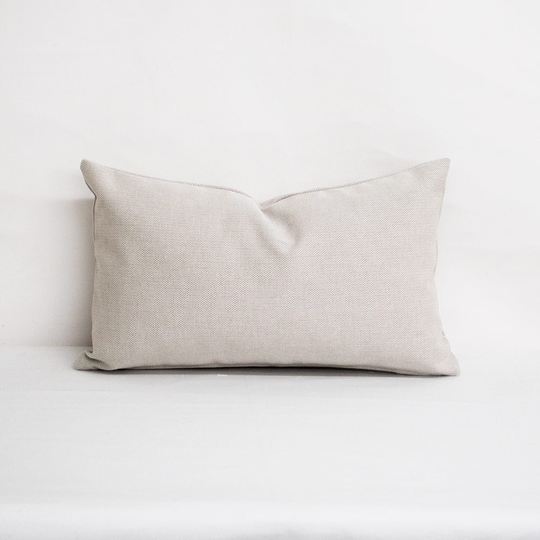 Indoor/Outdoor Sunbrella Blend Linen - 20x12 Throw Pillow Home Decor Accent