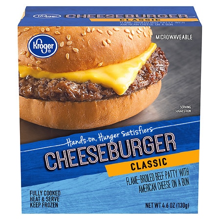 Kroger Classic Cheeseburger - 4.6 oz