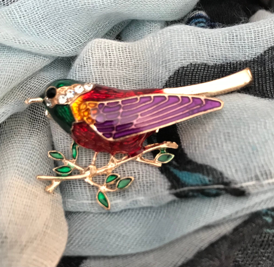 Robin Brooch