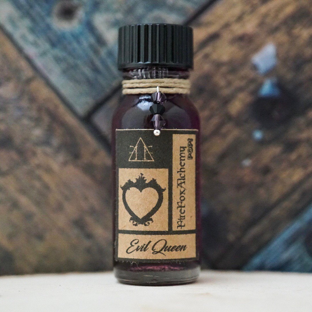 Evil Queen Regina Oil Blend Firefoxalchemy Pop Oils, Perfume Oil 1/2Oz Bottle