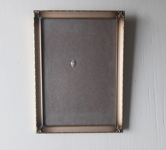 Vintage Jyden Denmark Photo Frame With Glass. 1970S
