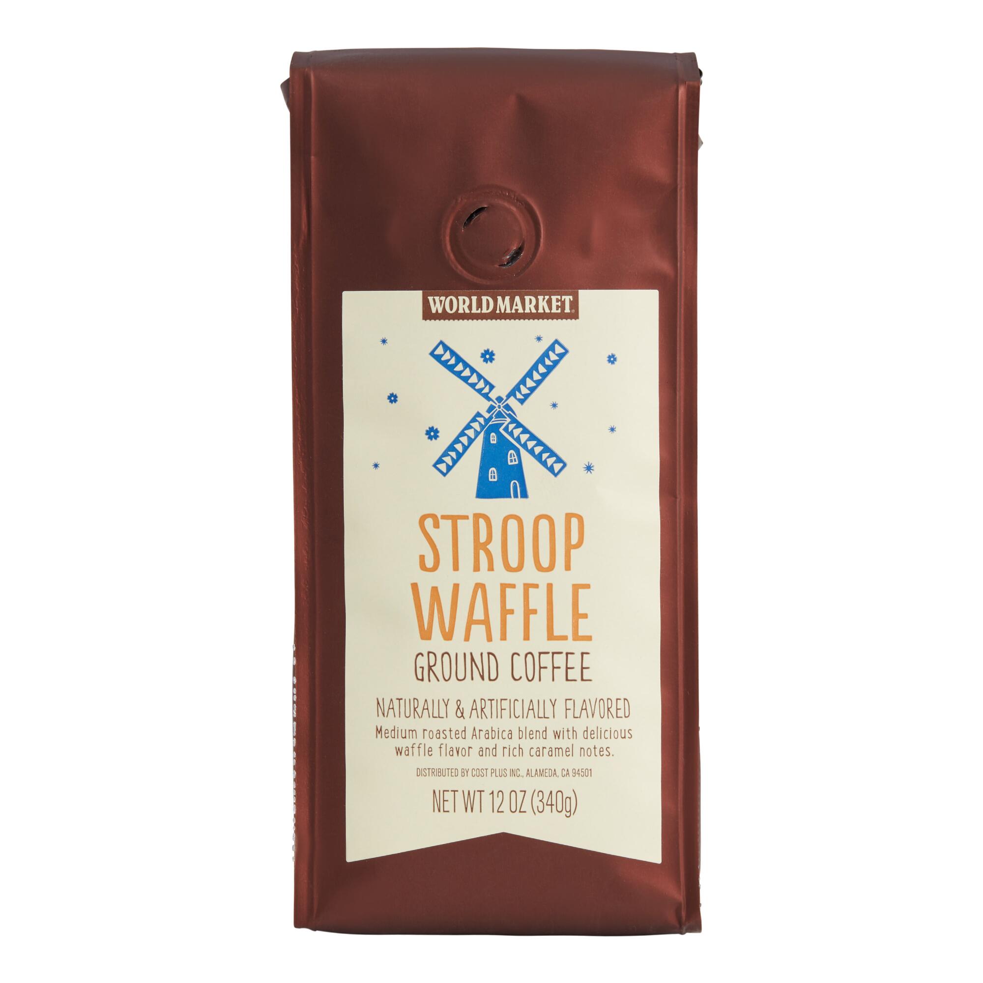 12 Oz. World Market Stroop Waffle Ground Coffee by World Market