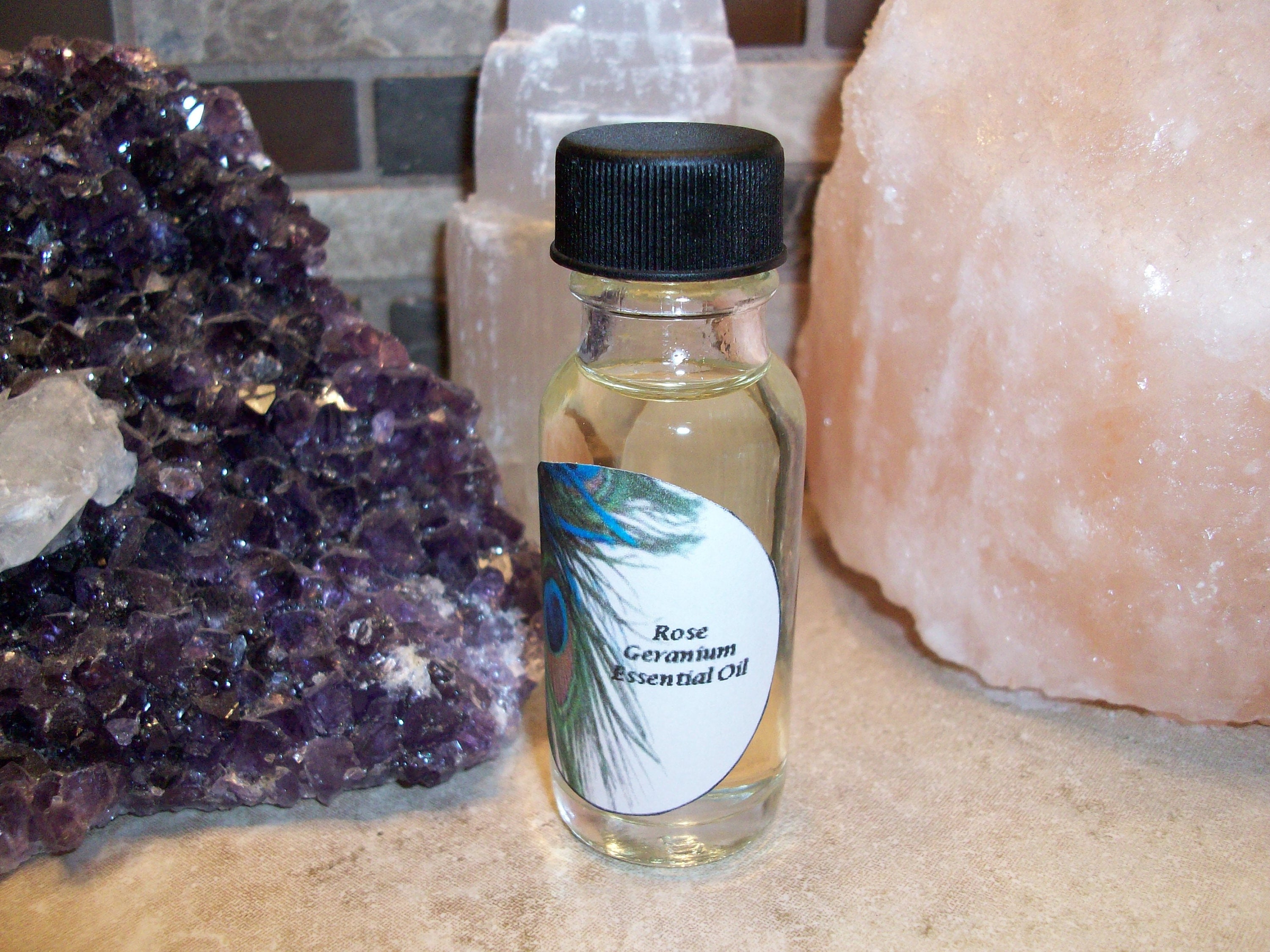 Rose Geranium Essential Oil Blend 1/2 Oz Bottle