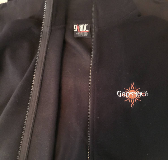 Vintage Godsmack Xl Rare Fleece Vest By Giant
