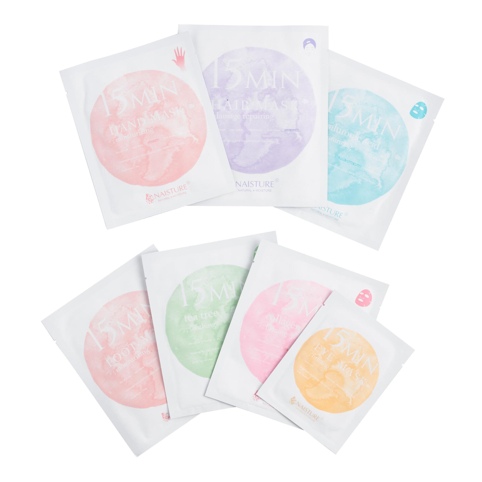 Naisture Korean Beauty 15 Minute Pamper Me Mask Set by World Market