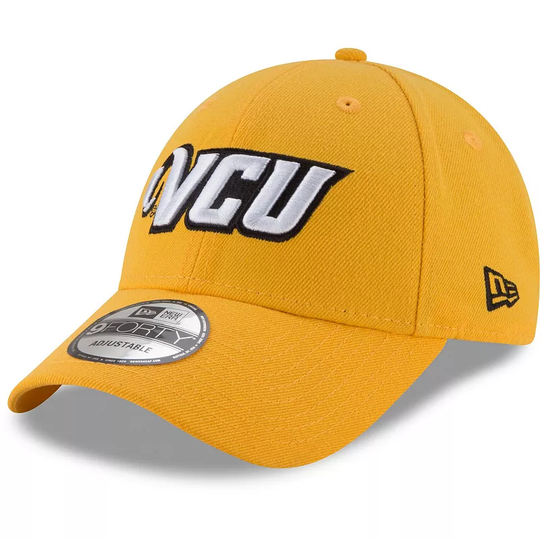 Men's New Era Gold VCU Rams The League 9FORTY Adjustable Hat, NC2 Gold