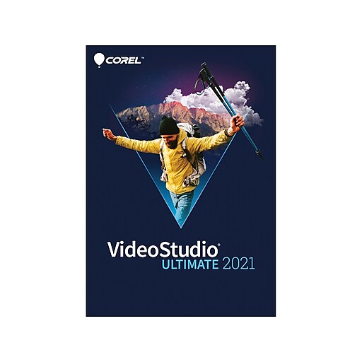 Corel VideoStudio Ultimate 2021 for 1 User, Windows, DVD (VS2021UMLMBAMC)