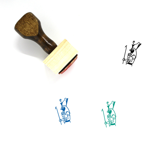 Horus Wooden Rubber Stamp No. 1