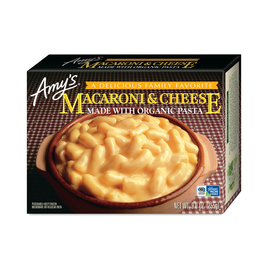 2-Pack Amy's Macaroni & Cheese 9 oz box